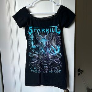Starkill altered women’s short sleeve top size M